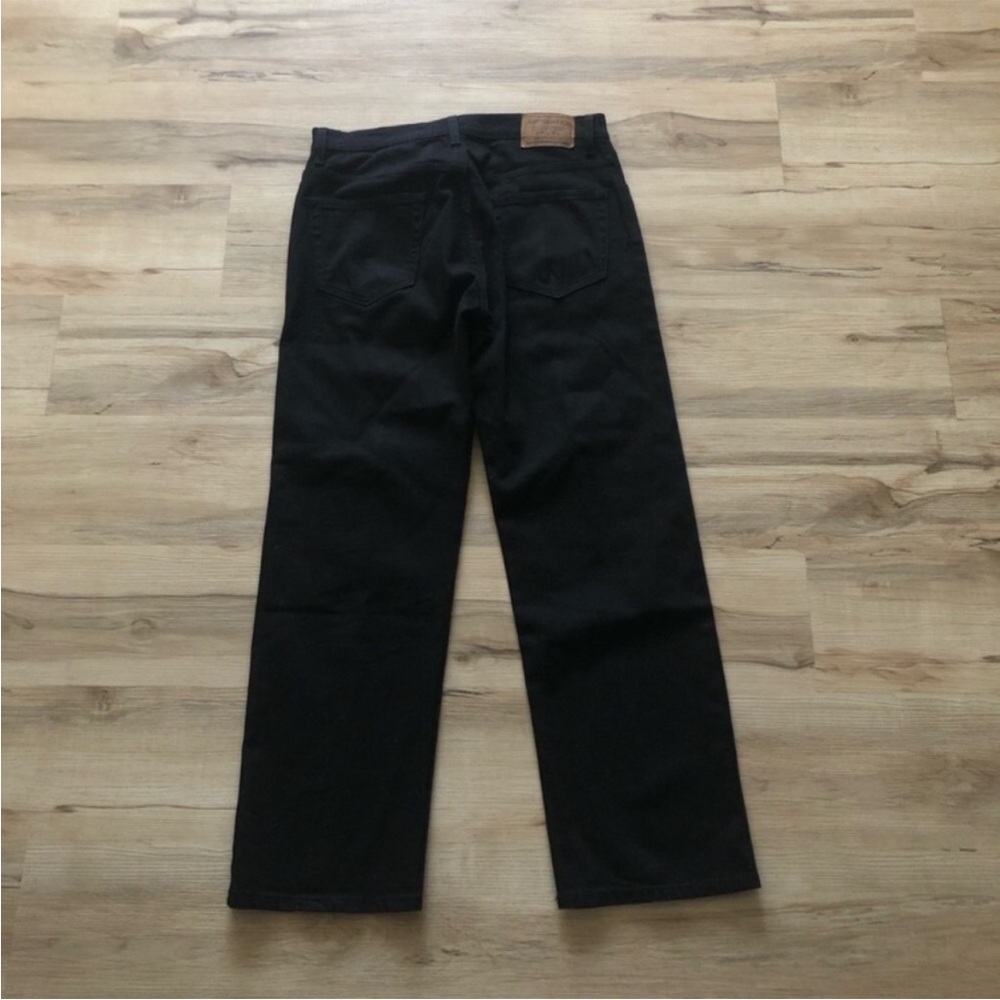 Signature by Levi Strauss Men's Relaxed Black Jeans - Picture 7 of 9